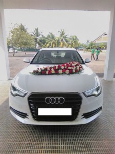 Audi A6 wedding car for rent in Kerala